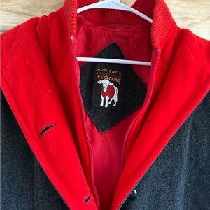 Red and grey Vestcoat original Mackintosh